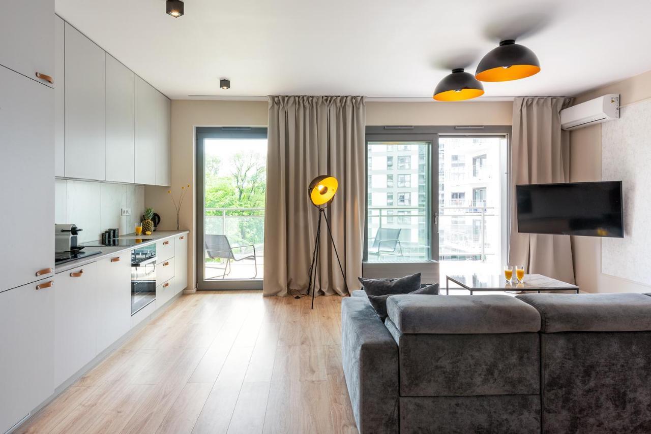 Apartamenty-Wroc River Point Wroclaw Bagian luar foto
