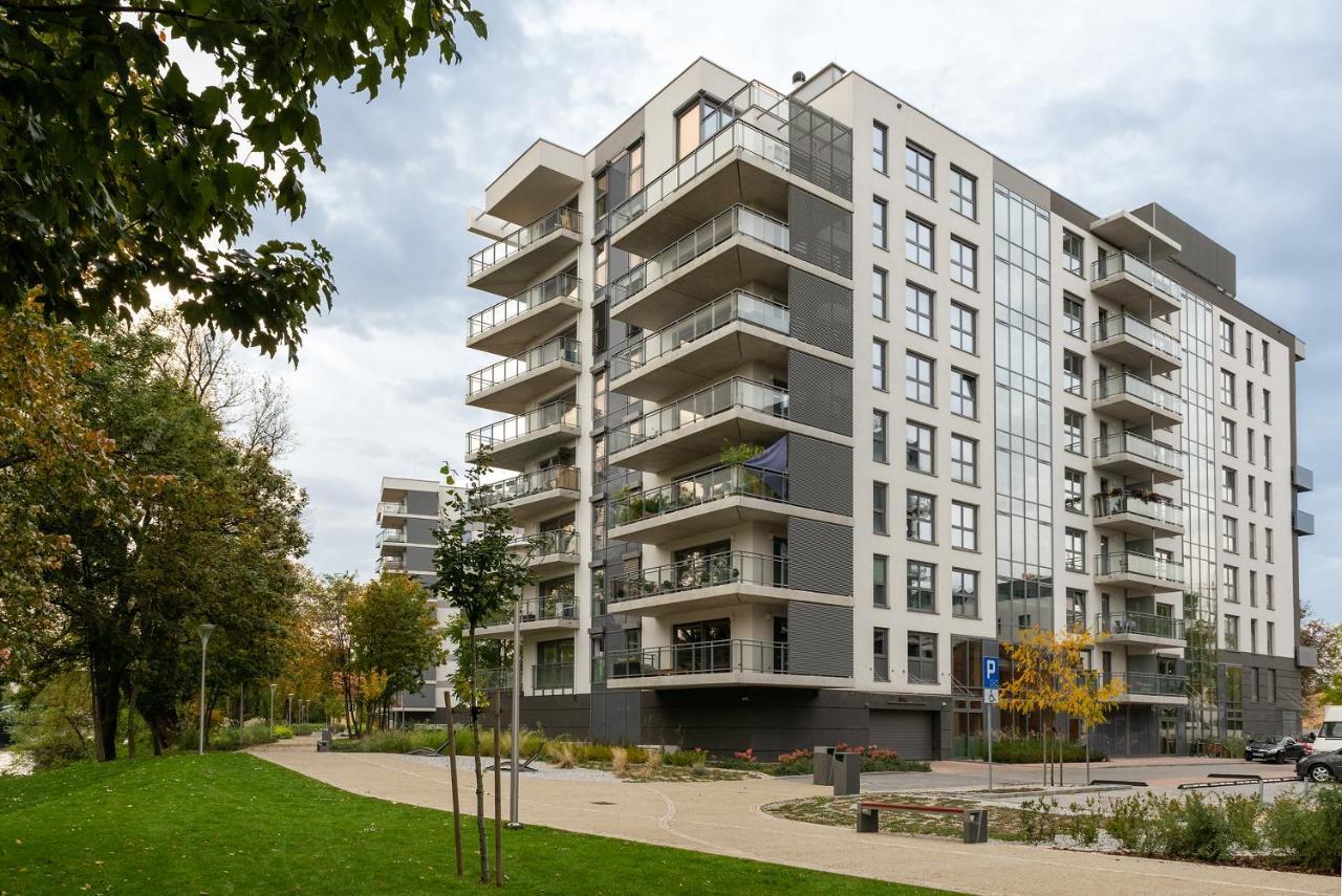 Apartamenty-Wroc River Point Wroclaw Bagian luar foto